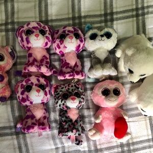 Lot of 9 Ty beanie baby boos - NWOTs to gently loved - 3 for $10!